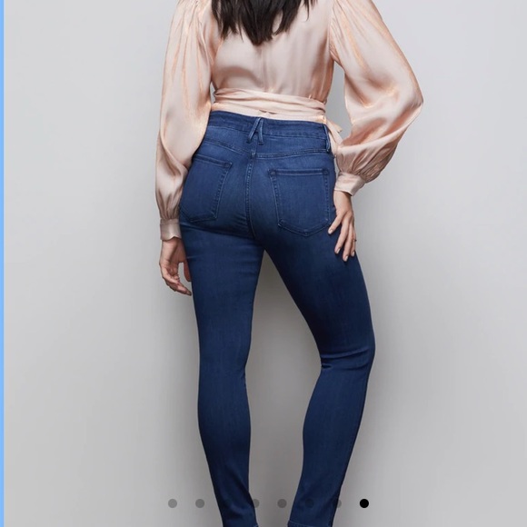 NWT Good American Good Legs High Rise Skinny Jeans Blue370 26 2 - Picture 2 of 4